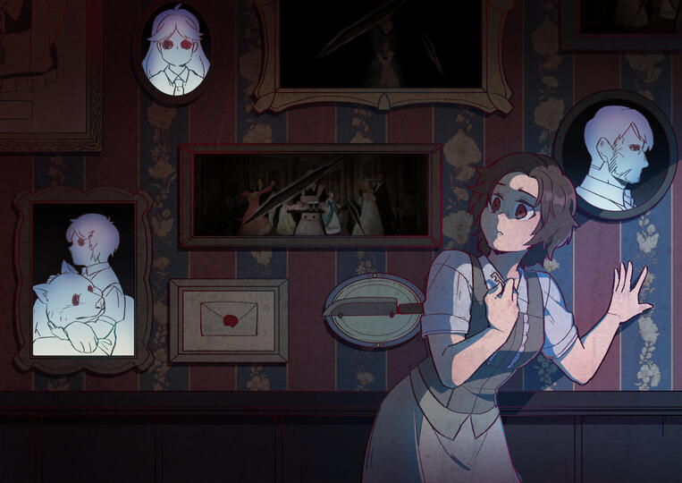 (2021)"Cursed Mansion" Indie game